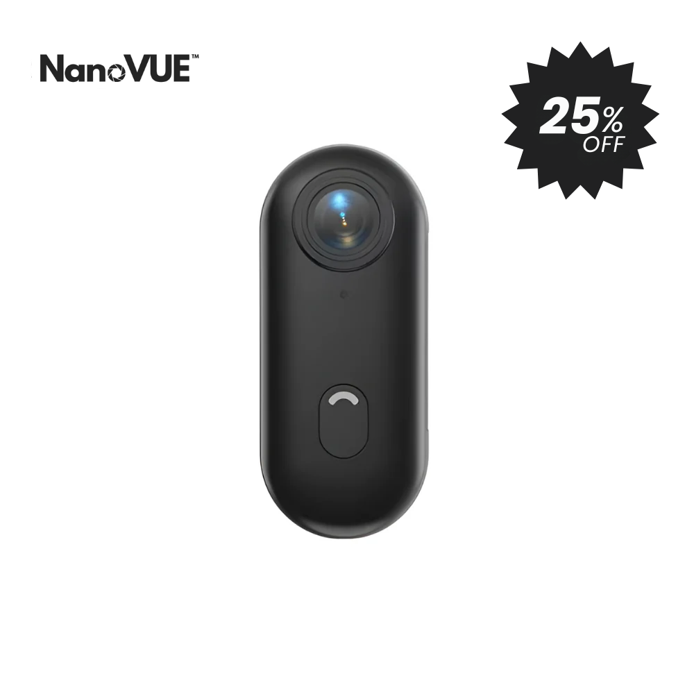 NanoVUE™ POVPocket 4K Mini Action Camera