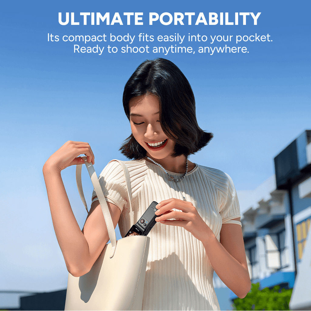 NanoVUE™ C400 3-in-1 Handheld Action Camera