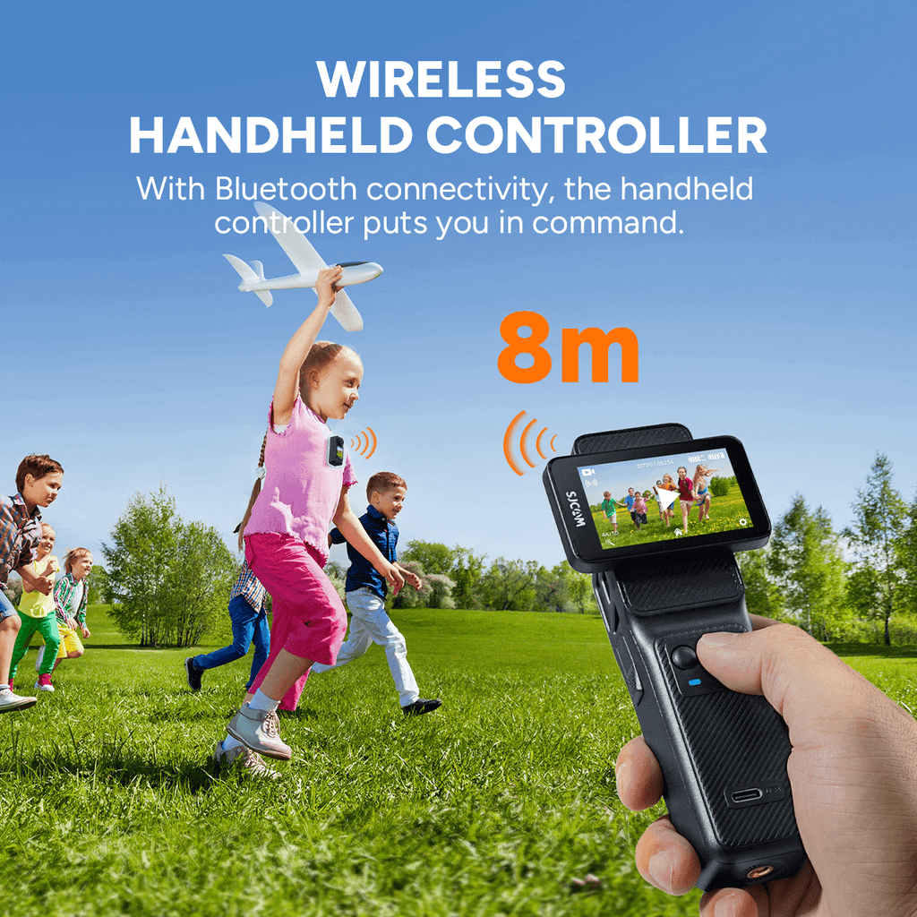 NanoVUE™ C400 3-in-1 Handheld Action Camera