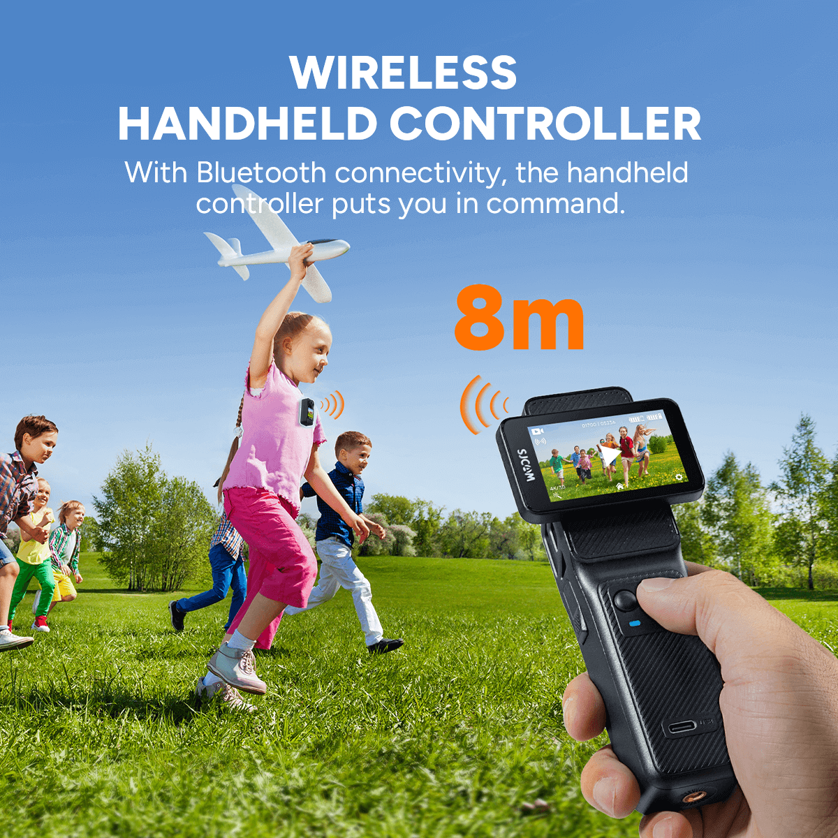 NanoVUE™ C400 3-in-1 Handheld Action Camera